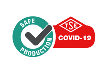 TSE Covid-19 Güvenli Üretim Belgesi Almaya Hak Kazandık